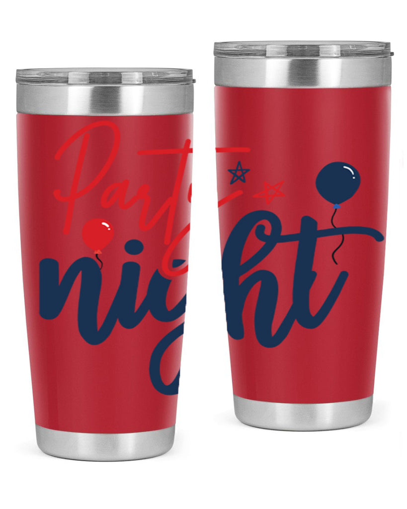 Party Night Style 84#- Fourt Of July- Tumbler