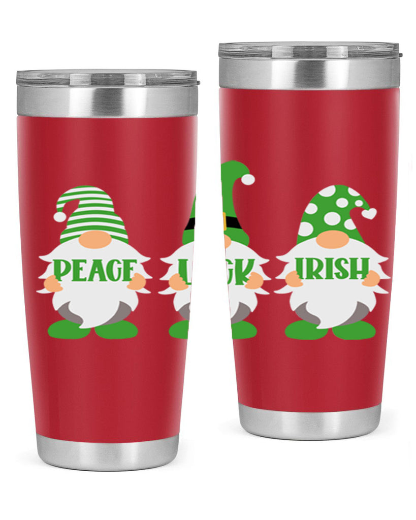 Peace Luck Irish Style 41#- St Patricks Day- Tumbler