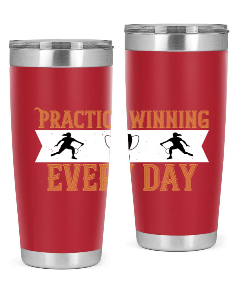 Practice winning every day 1922#- badminton- Tumbler