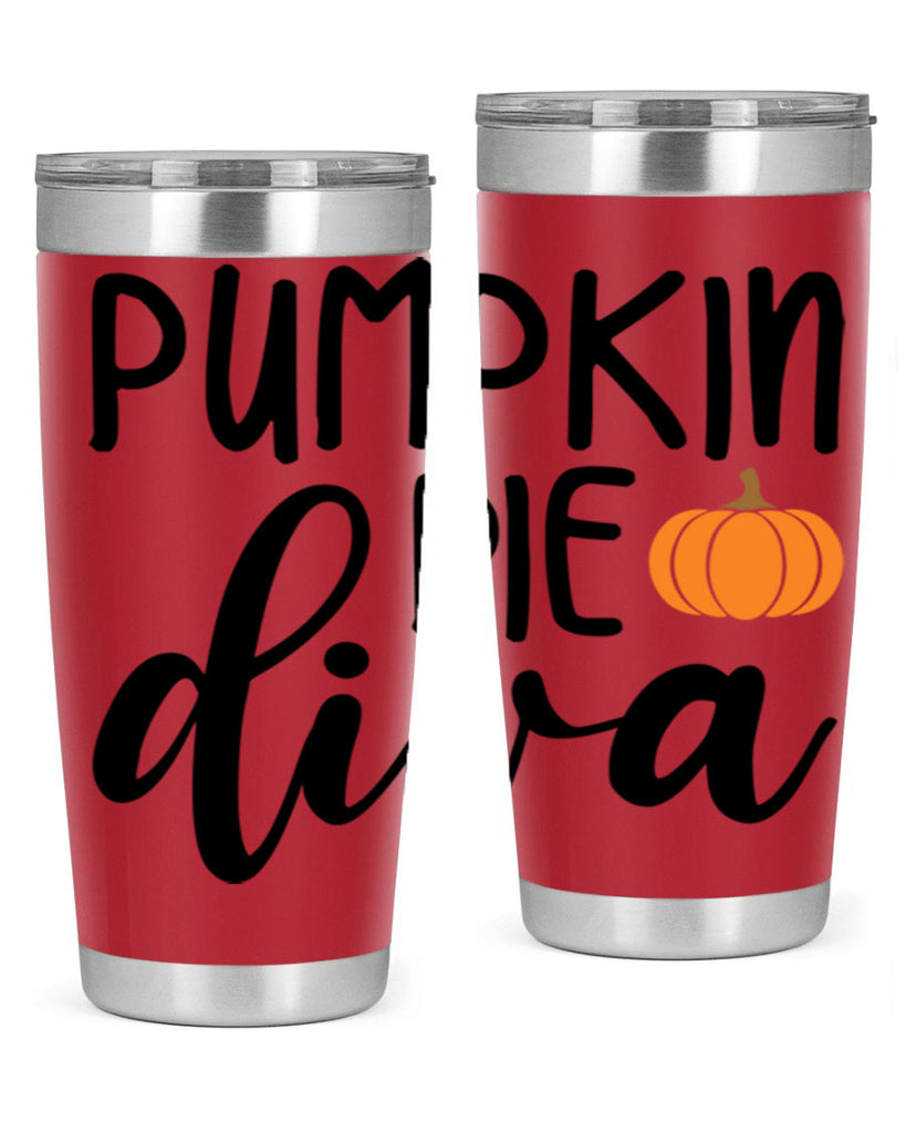 Pumpkin Pie Diva 532#- fall- Tumbler