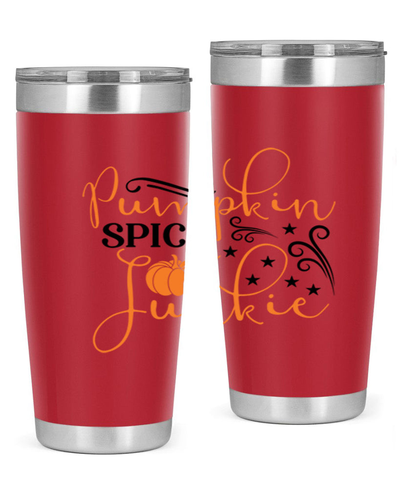 Pumpkin Spice Junkie 549#- fall- Tumbler