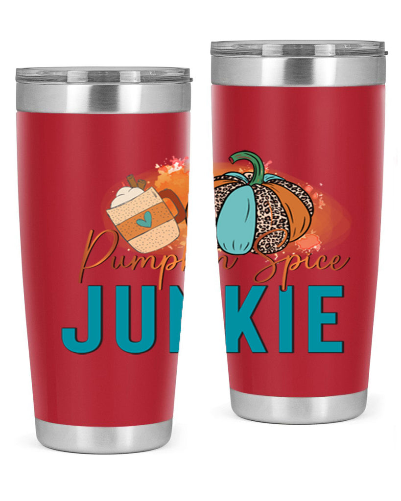 Pumpkin Spice Junkie 550#- fall- Tumbler