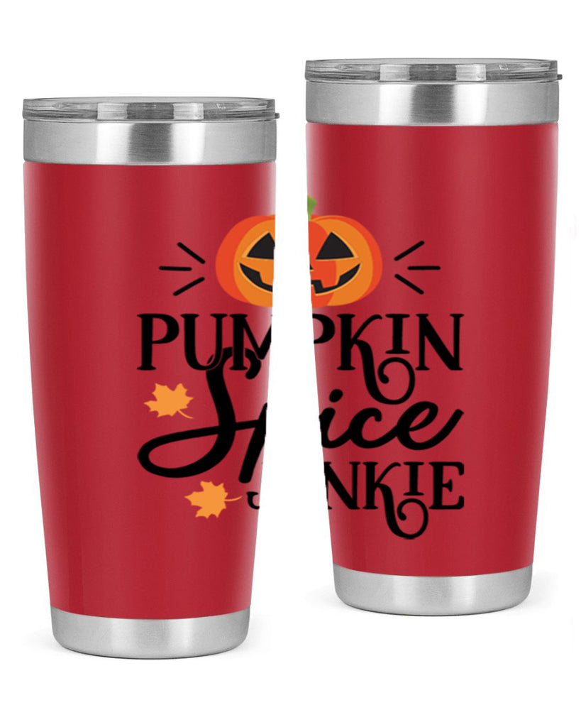 Pumpkinspicejunkie 568#- fall- Tumbler