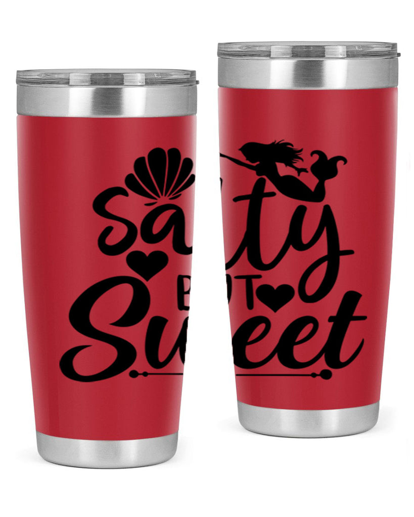 Salty But Sweet 564#- mermaid- Tumbler