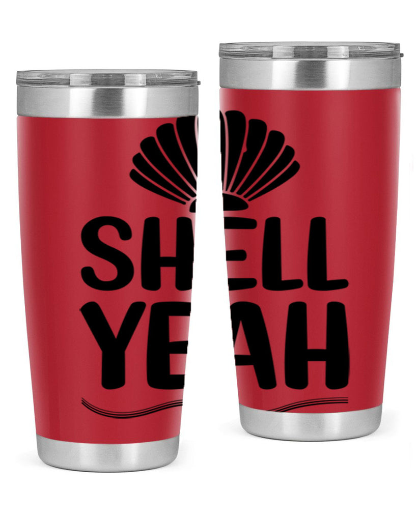 Shell yeah 597#- mermaid- Tumbler