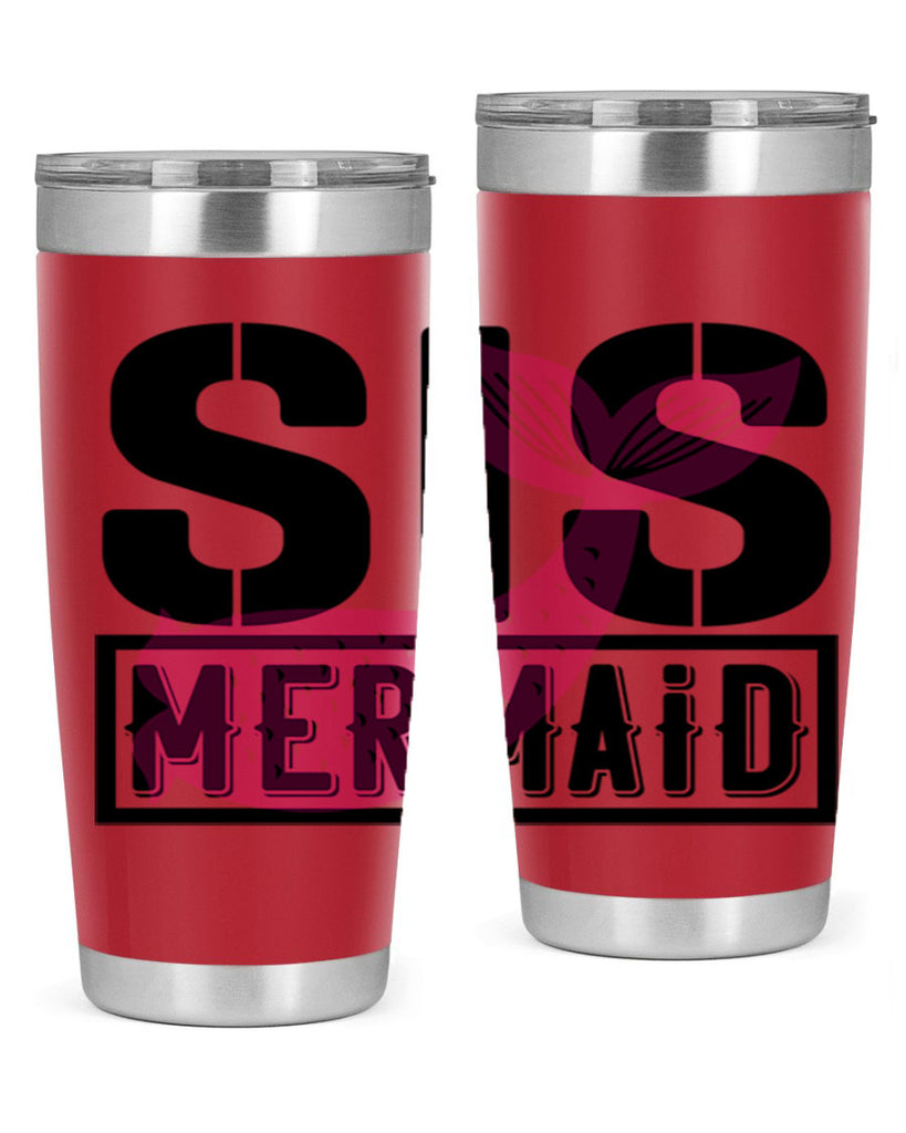 Sis mermaid 599#- mermaid- Tumbler