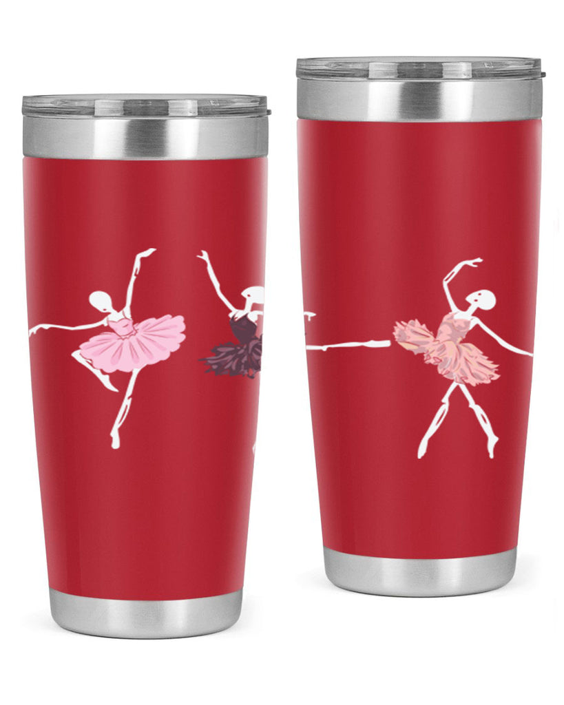 Skeleton Ballerinas Ballet Halloween Ballet 79#- ballet- Tumbler