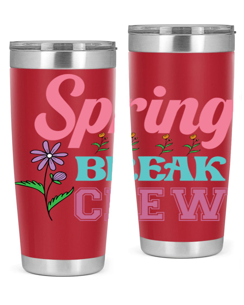 Spring Break Crew  484#- spring- Tumbler