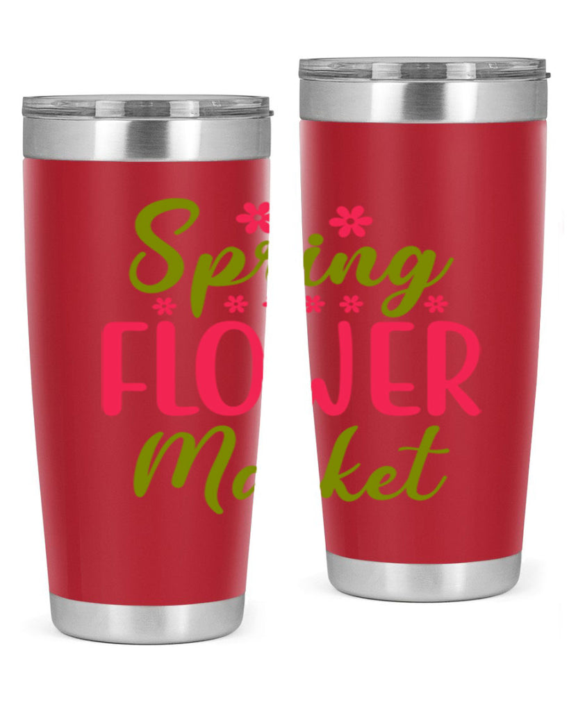 Spring Flower Market 423#- spring- Tumbler