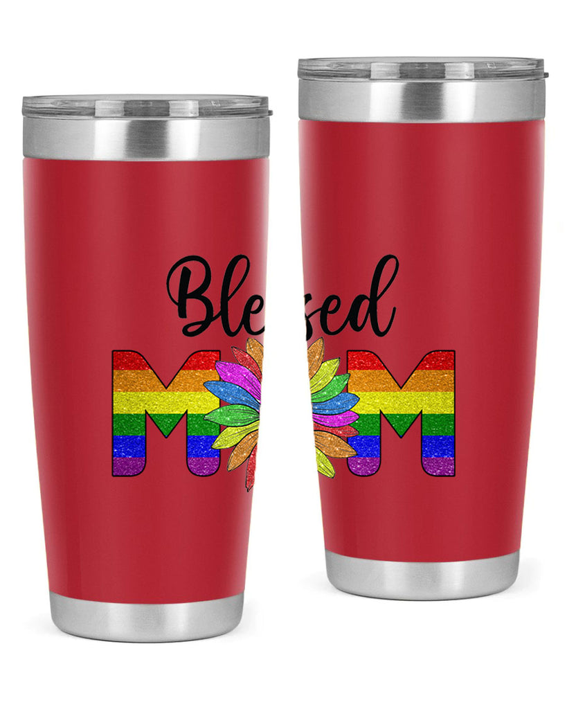 Sunflower Lgbt Blessed Mom  51#- lgbt- Tumbler