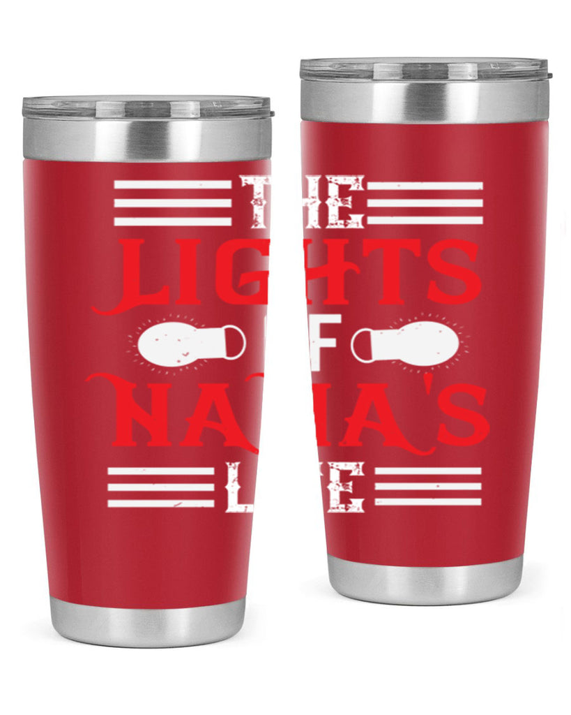 THE LIGHTS OF NANAS LIFE 98#- grandma - nana- Tumbler