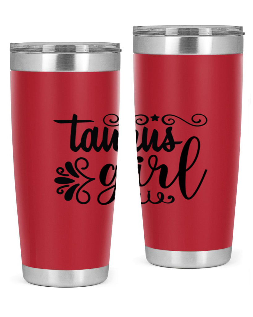 Taurus girl 499#- zodiac- Tumbler