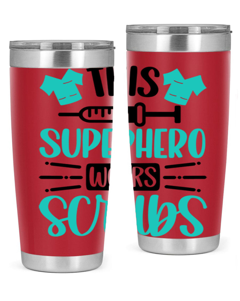 This Superhero Wears Style Style 18#- nurse- tumbler