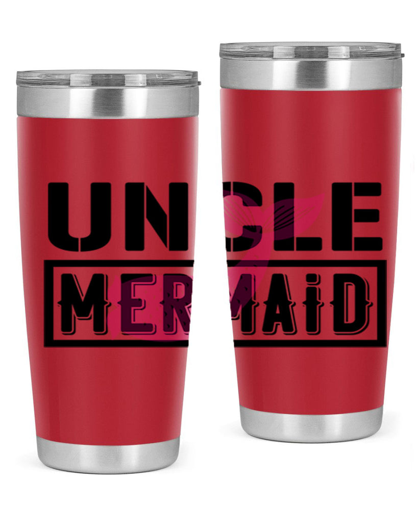 Uncle mermaid 634#- mermaid- Tumbler