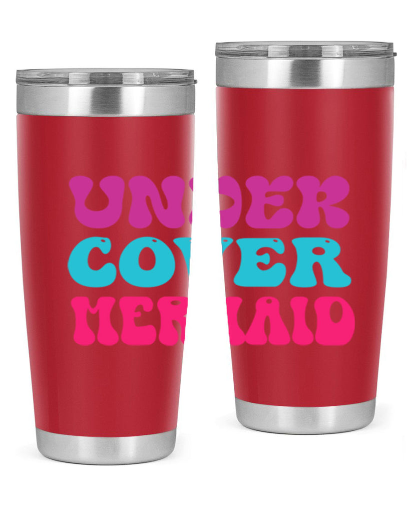 Under Cover Mermaid 635#- mermaid- Tumbler