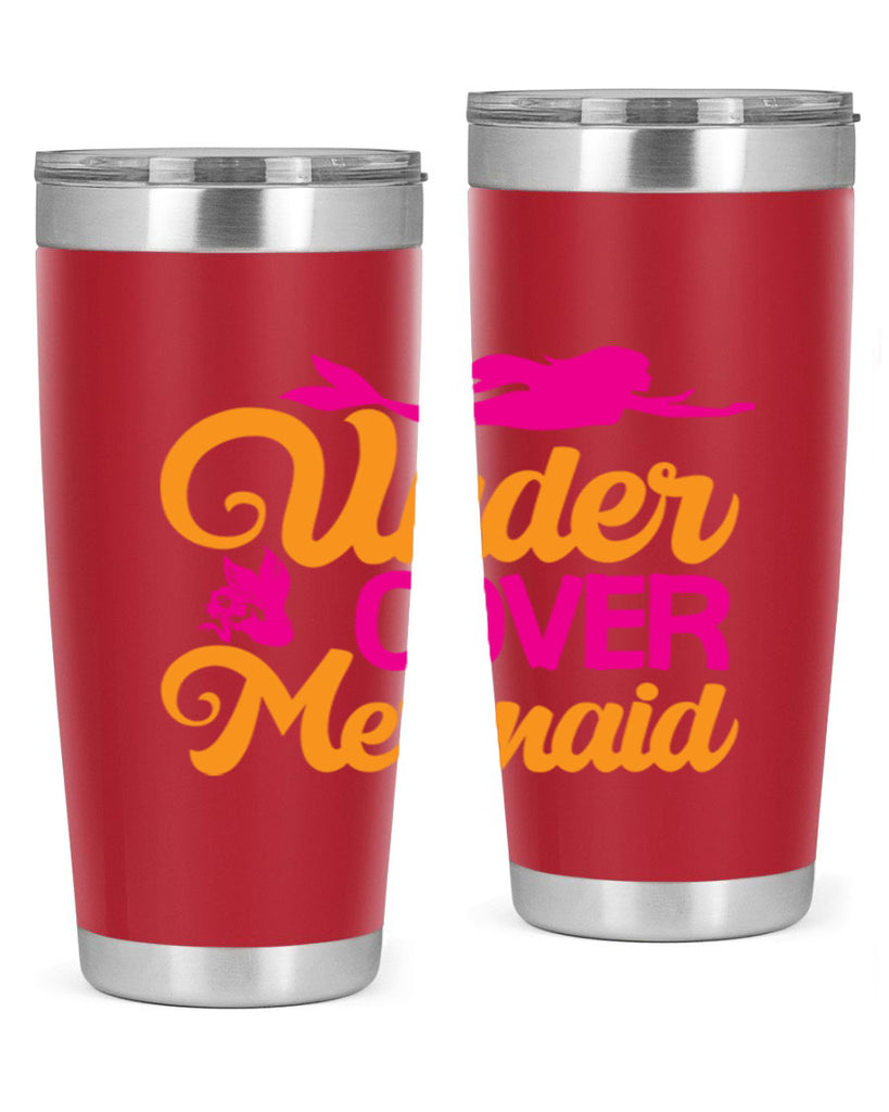 Under Cover Mermaid 638#- mermaid- Tumbler