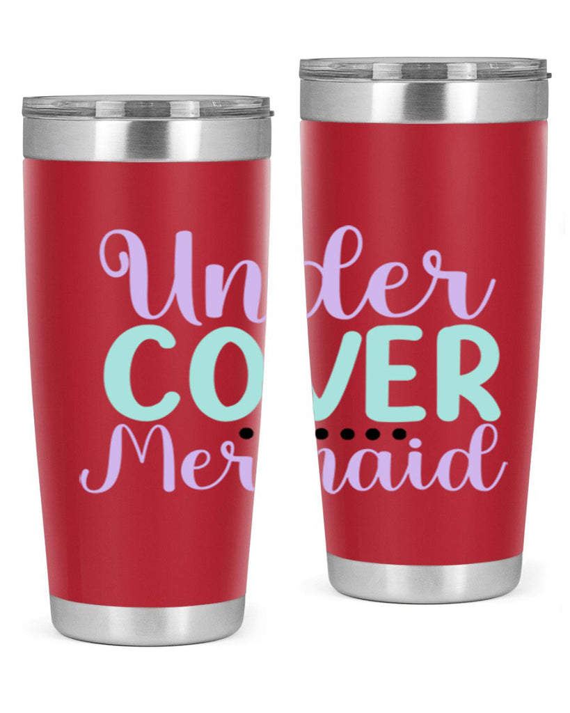 Under Cover Mermaid 639#- mermaid- Tumbler