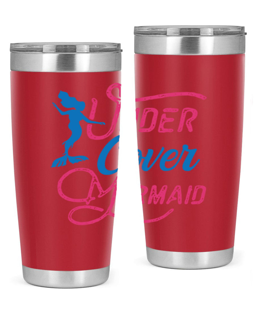 Under Cover Mermaid 640#- mermaid- Tumbler