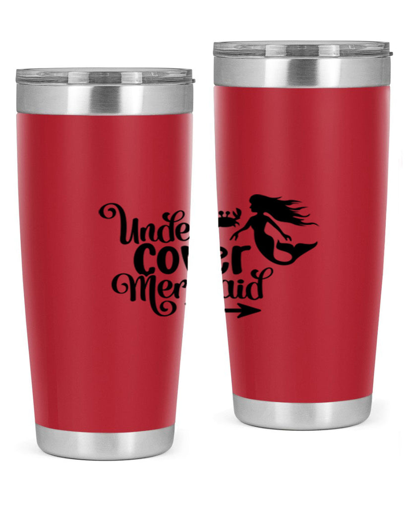 Under Cover Mermaid 641#- mermaid- Tumbler