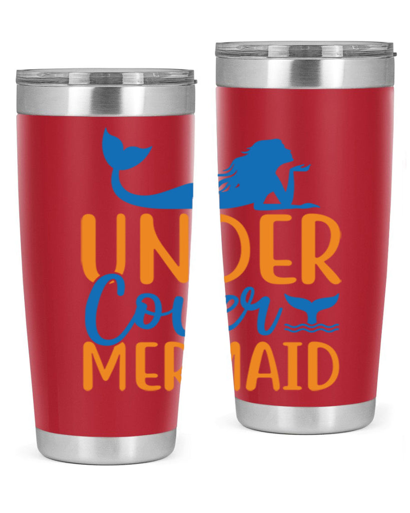 Under Cover Mermaid 644#- mermaid- Tumbler