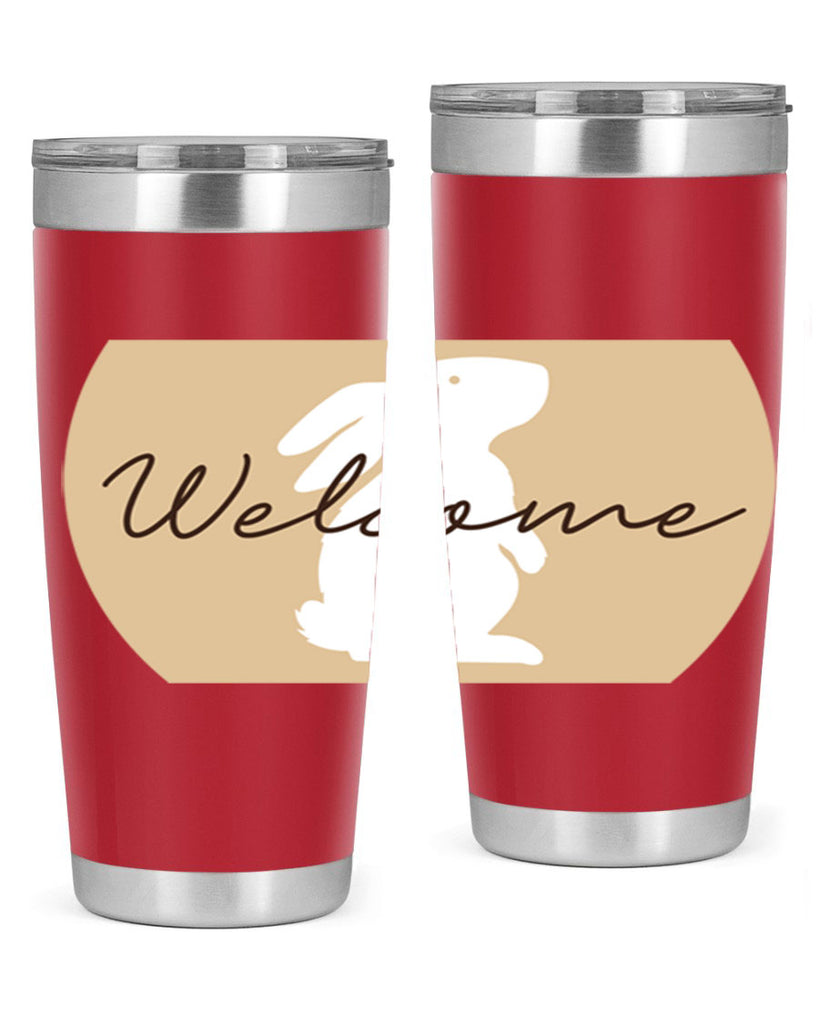 Welcome Bunny569#- spring- Tumbler