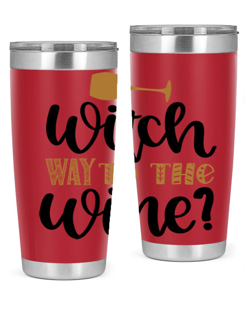 Witch Way to the Wine 651#- fall- Tumbler