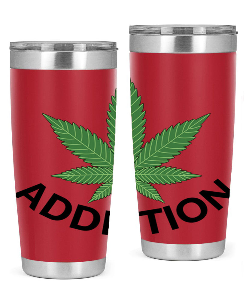 addiction cannabis 8#- marijuana- Tumbler