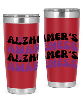 alzheimers awareness 114#- alzheimers- Tumbler