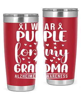 alzheimers awareness 118#- alzheimers- Tumbler