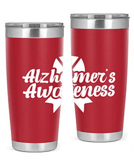 alzheimers awareness 124#- alzheimers- Tumbler