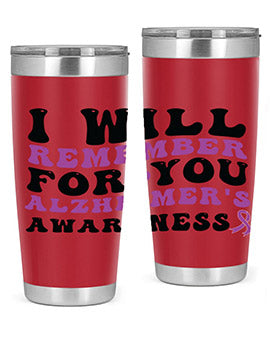 alzheimers awareness style 108#- alzheimers- Tumbler