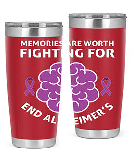 alzheimers awareness style 34#- alzheimers- Tumbler