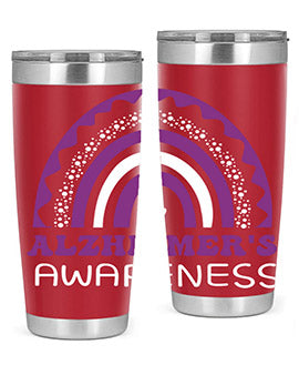 alzheimers awareness style 46#- alzheimers- Tumbler