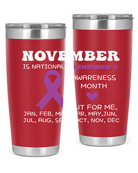 alzheimers awareness style 51#- alzheimers- Tumbler