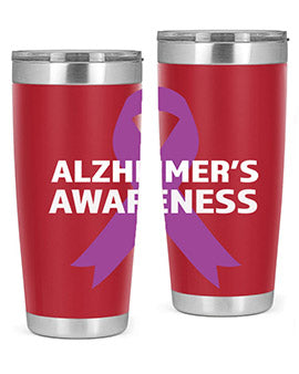 alzheimers awareness style 78#- alzheimers- Tumbler