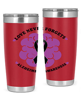 alzheimers awareness style 95#- alzheimers- Tumbler