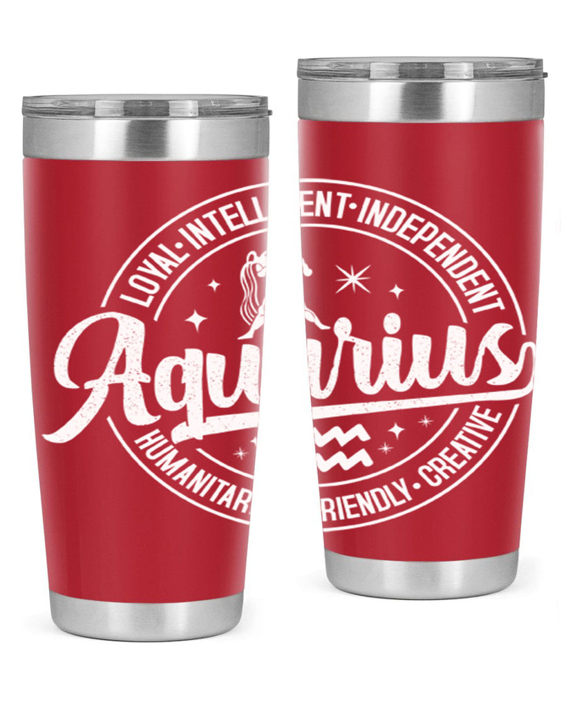 aquarius 77#- zodiac- Tumbler