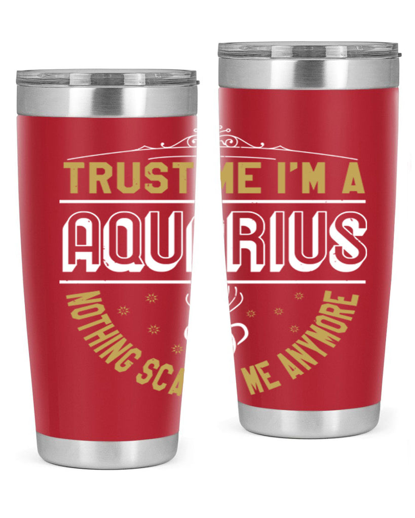 aquarius 87#- zodiac- Tumbler