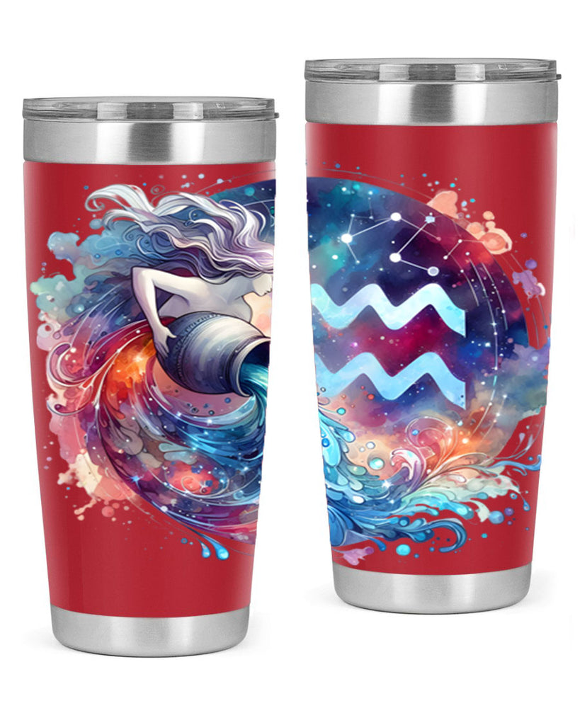 aquarius 90#- zodiac- Tumbler