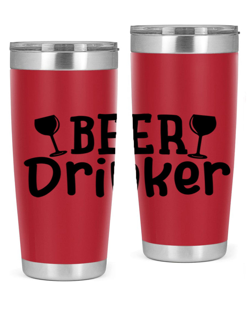 beer drinker 133#- beer- Tumbler