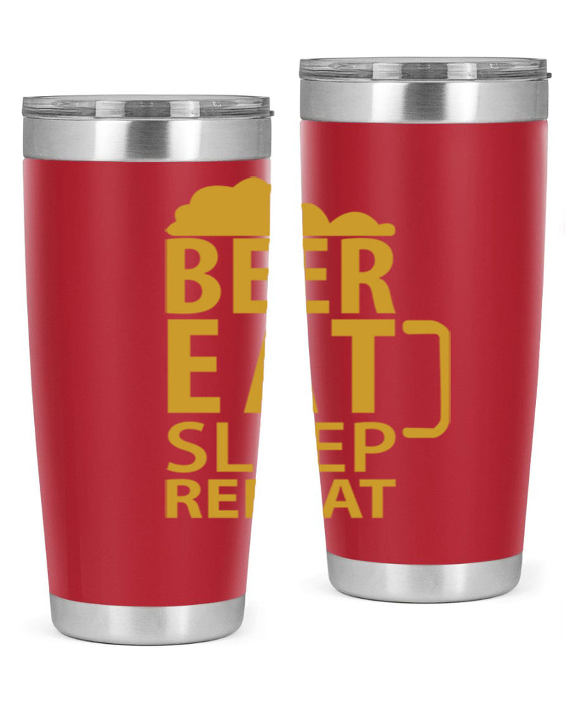 beer eat sleep 109#- beer- Tumbler