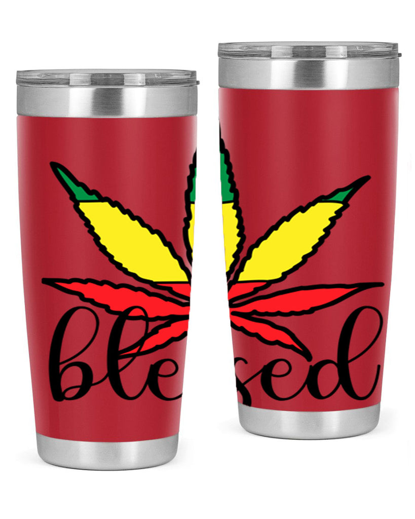 blessed cannabis jamacian 18#- marijuana- Tumbler