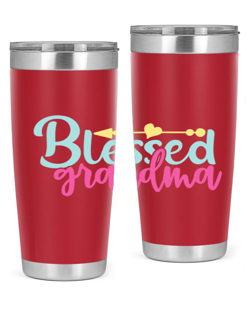 blessed grandma 63#- grandma - nana- Tumbler