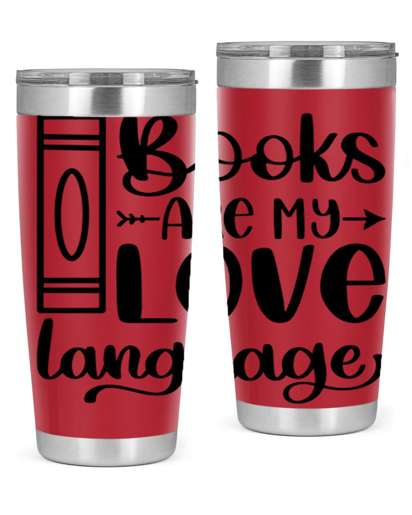 books are my love language 46#- reading- Tumbler