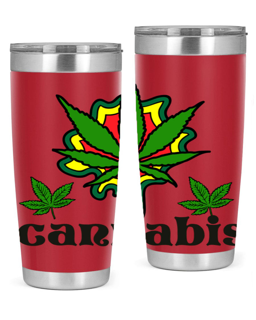 cannabis a 39#- marijuana- Tumbler