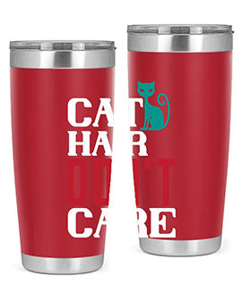cat hair dont care o Style 29#- cat- Tumbler