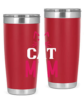 cat mom Style 34#- cat- Tumbler
