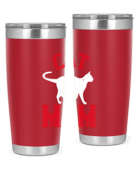 cat mom Style 35#- cat- Tumbler
