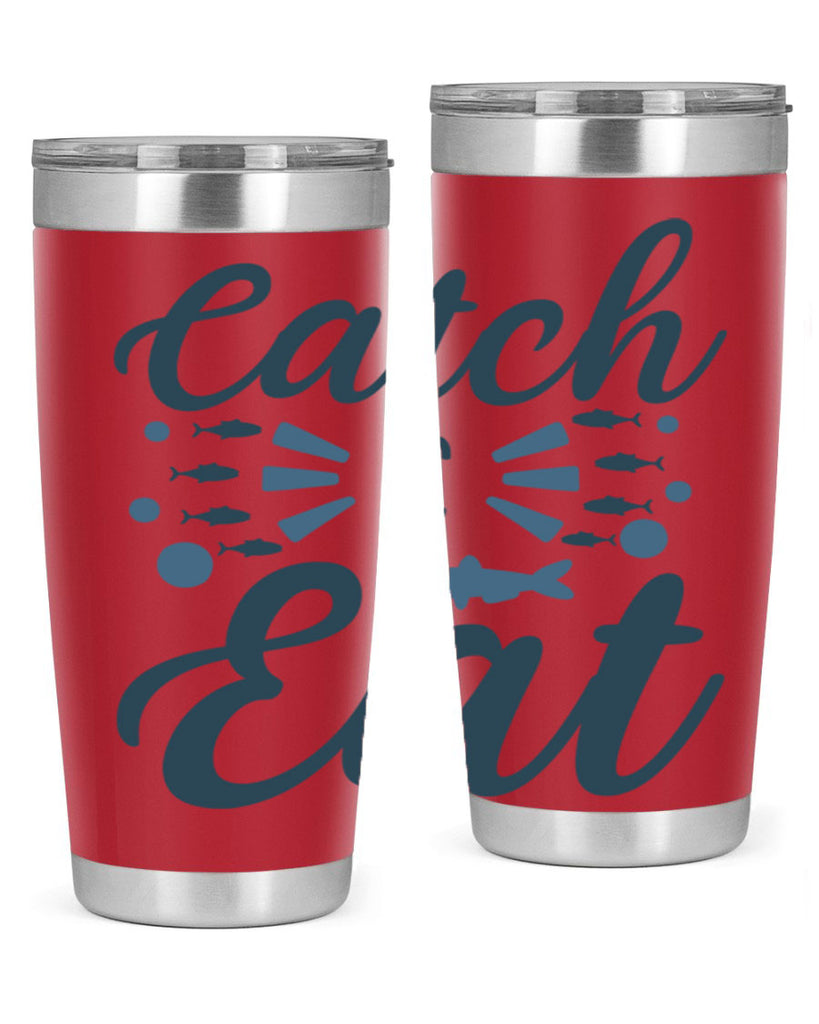 catch eat 173#- fishing- Tumbler