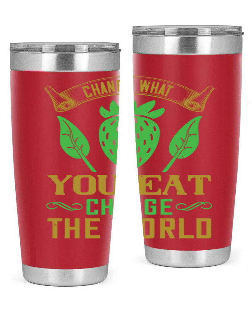 change what you eat change the world 146#- vegan- Tumbler